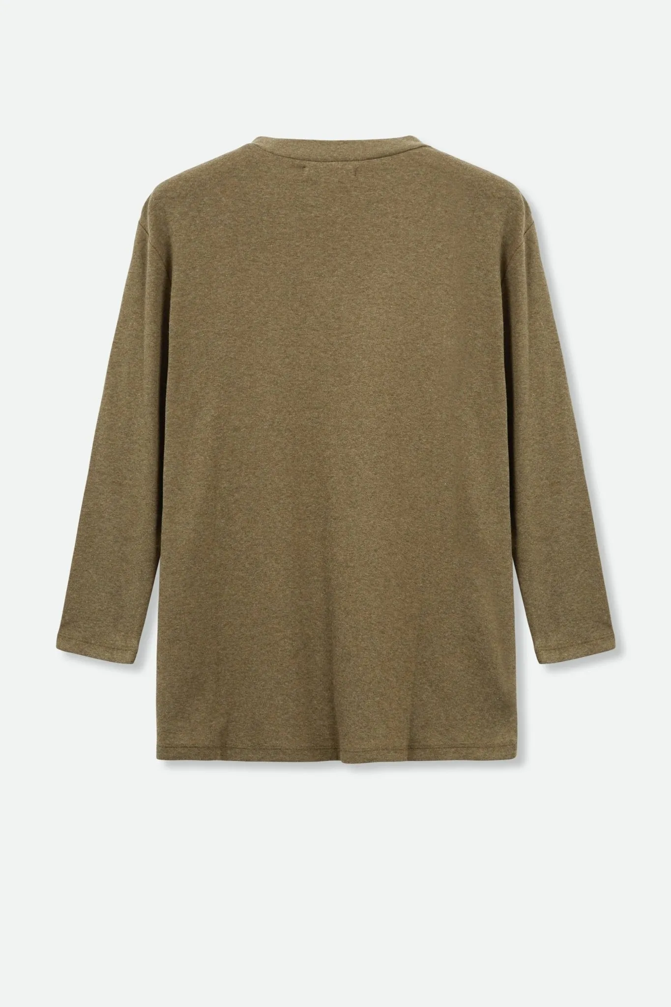 A LINE V NECK BRACELET SLEEVE IN HEATHERED PIMA STRETCH idea daily
