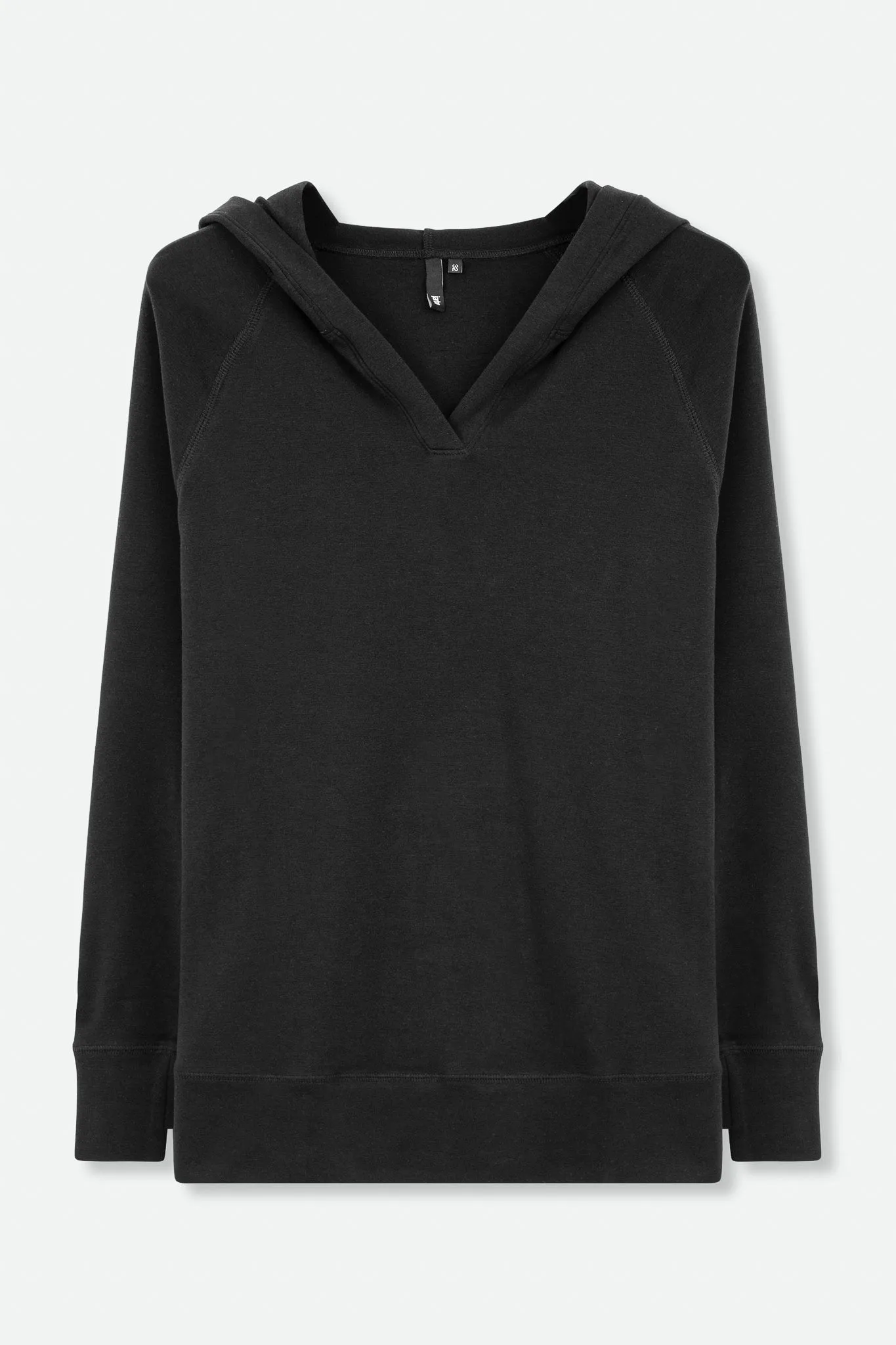 ADDY HOODY IN PIMA COTTON STRETCH smooth surface