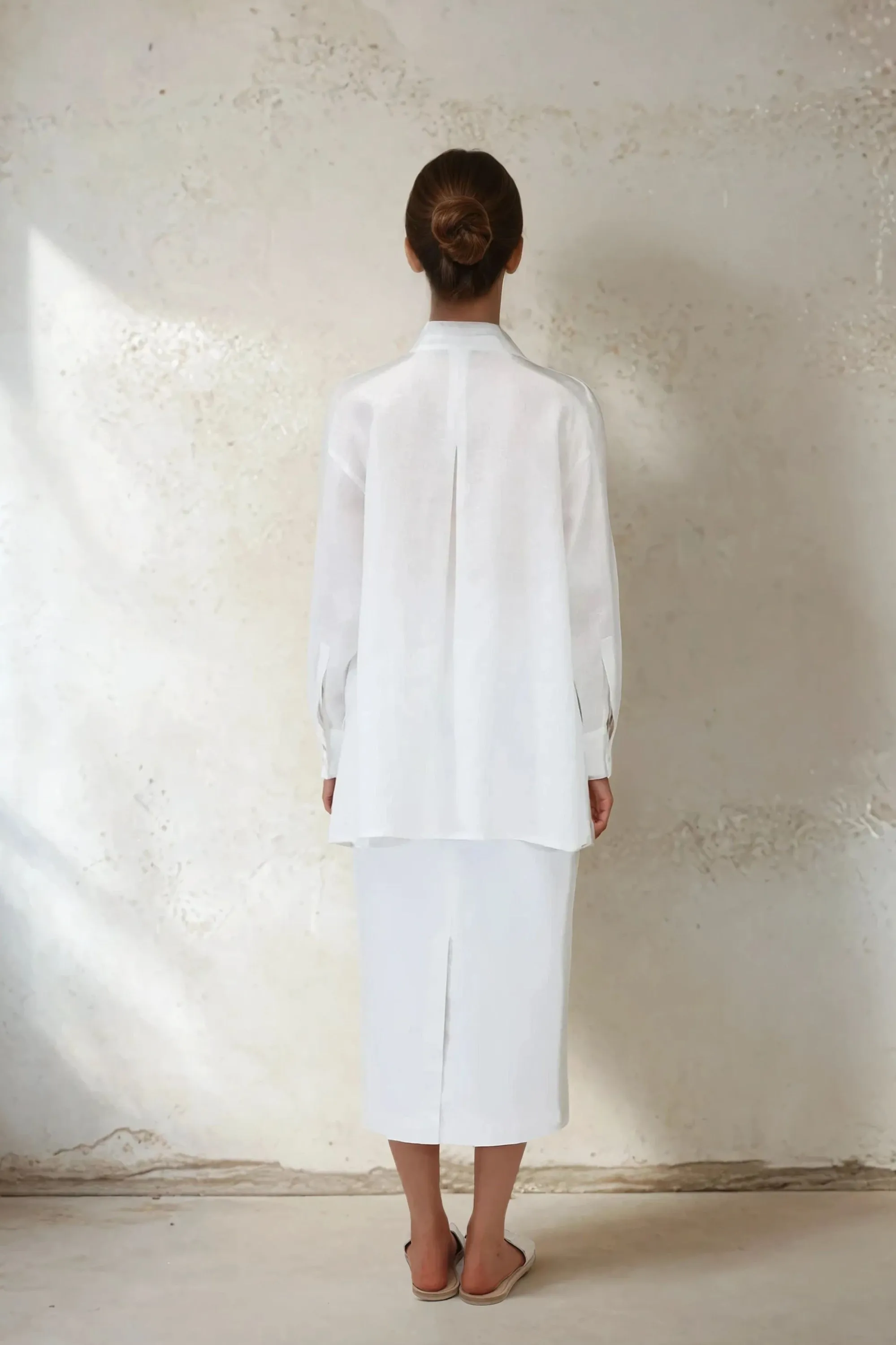 ADRIA SHIRT IN PREMIUM ITALIAN LINEN body therapy