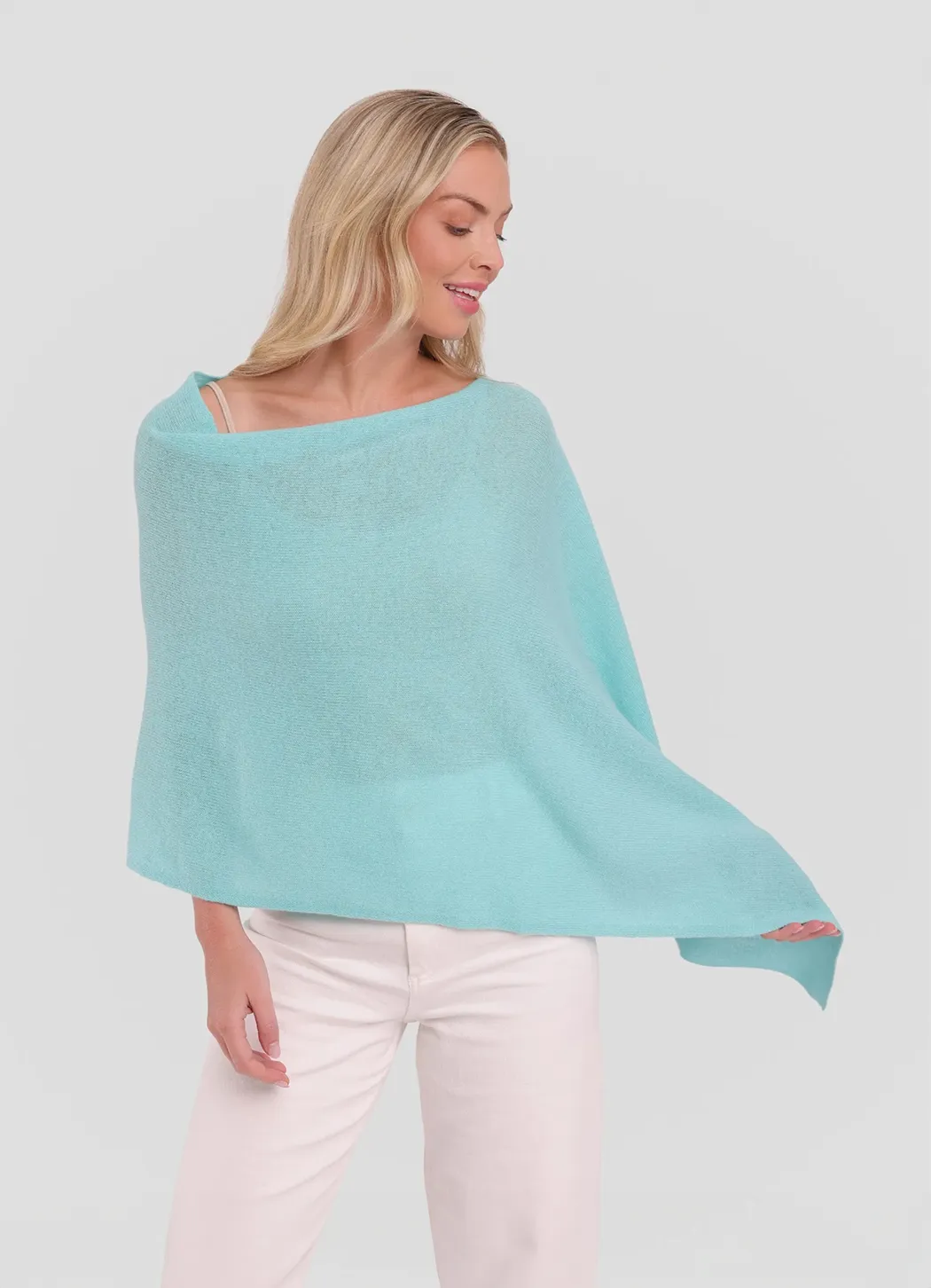 Alashan Cashmere Poncho self escape