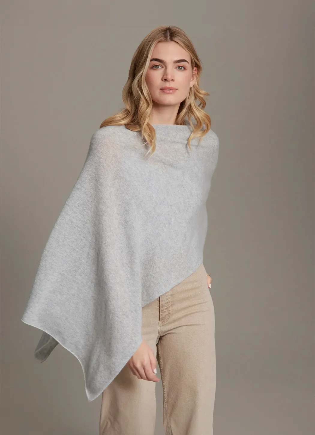 Alashan Cashmere Poncho travel essential