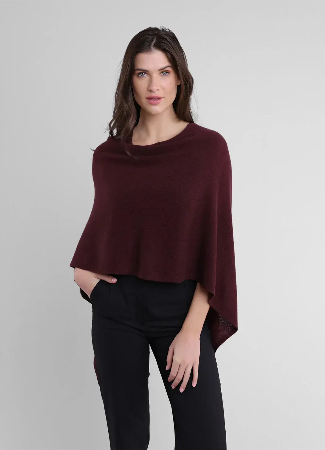 Alashan Cashmere Poncho urban nature