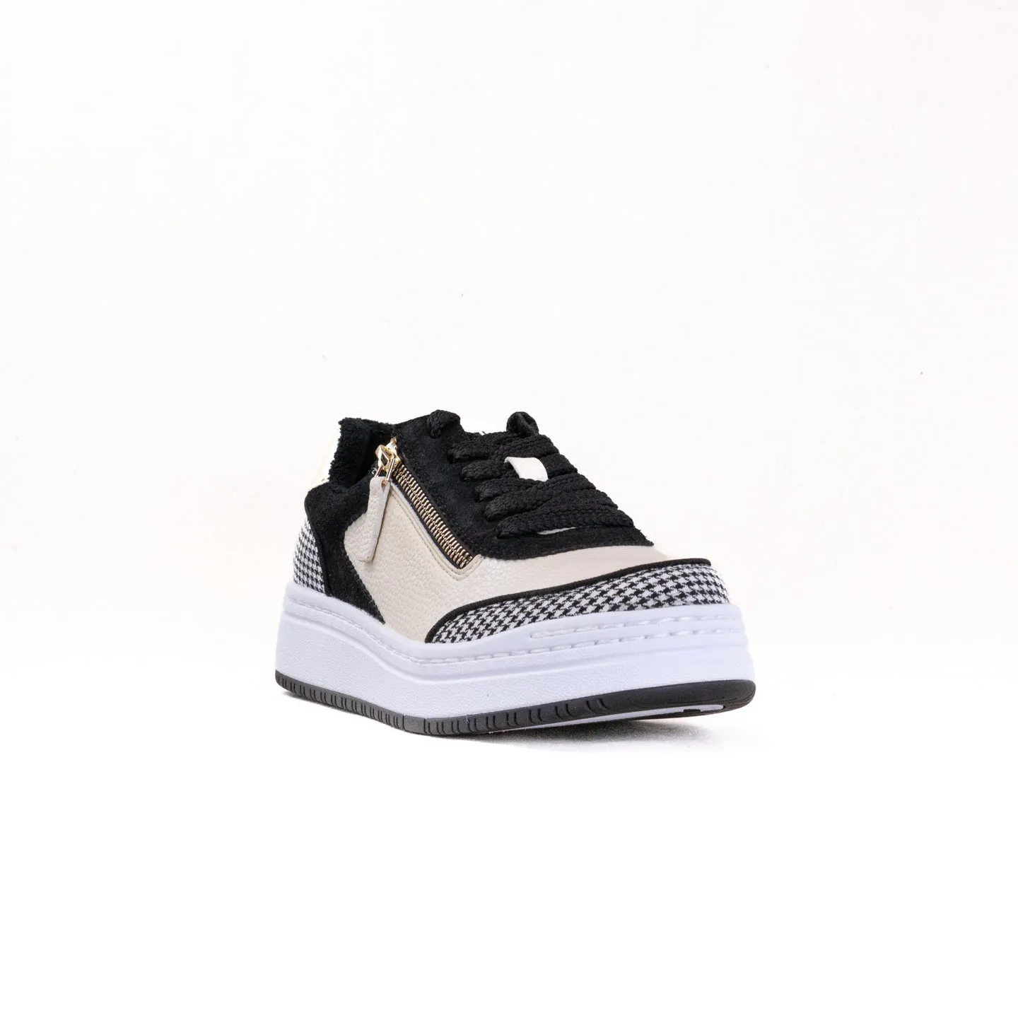 Alegria Averie (Women's) - Houndstooth Black dry terrain