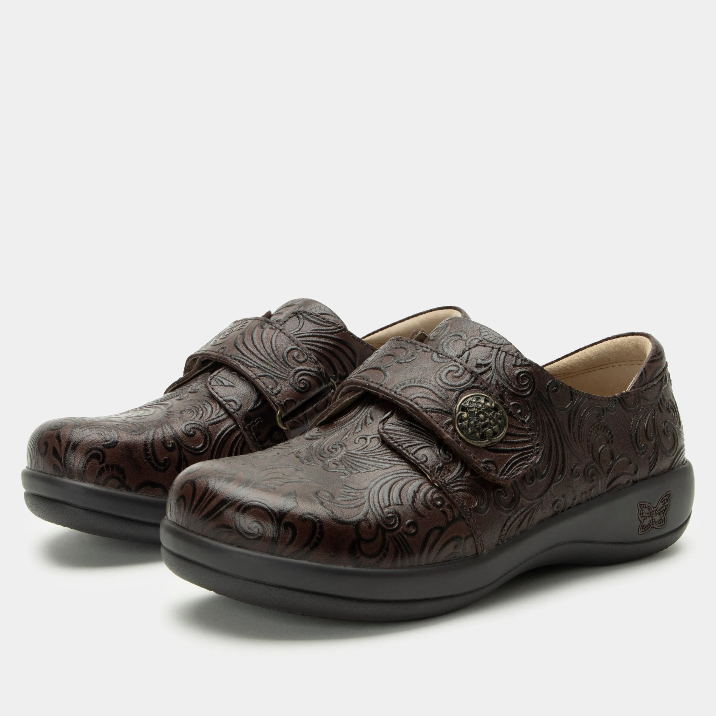 Alegria Joleen (Women's) - Espresso Gale toe protection