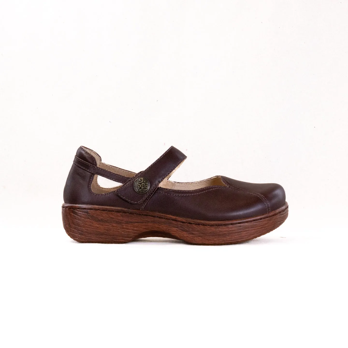 Alegria Onika (Women's) - Coffee Bean secure lock