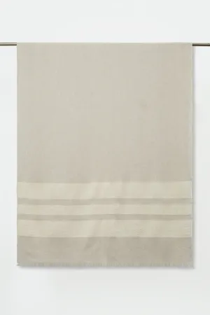 ALONPI CASHMERE STRIPED SCARF windy weather ALONPI CASHMERE STRIPED SCARF season tone