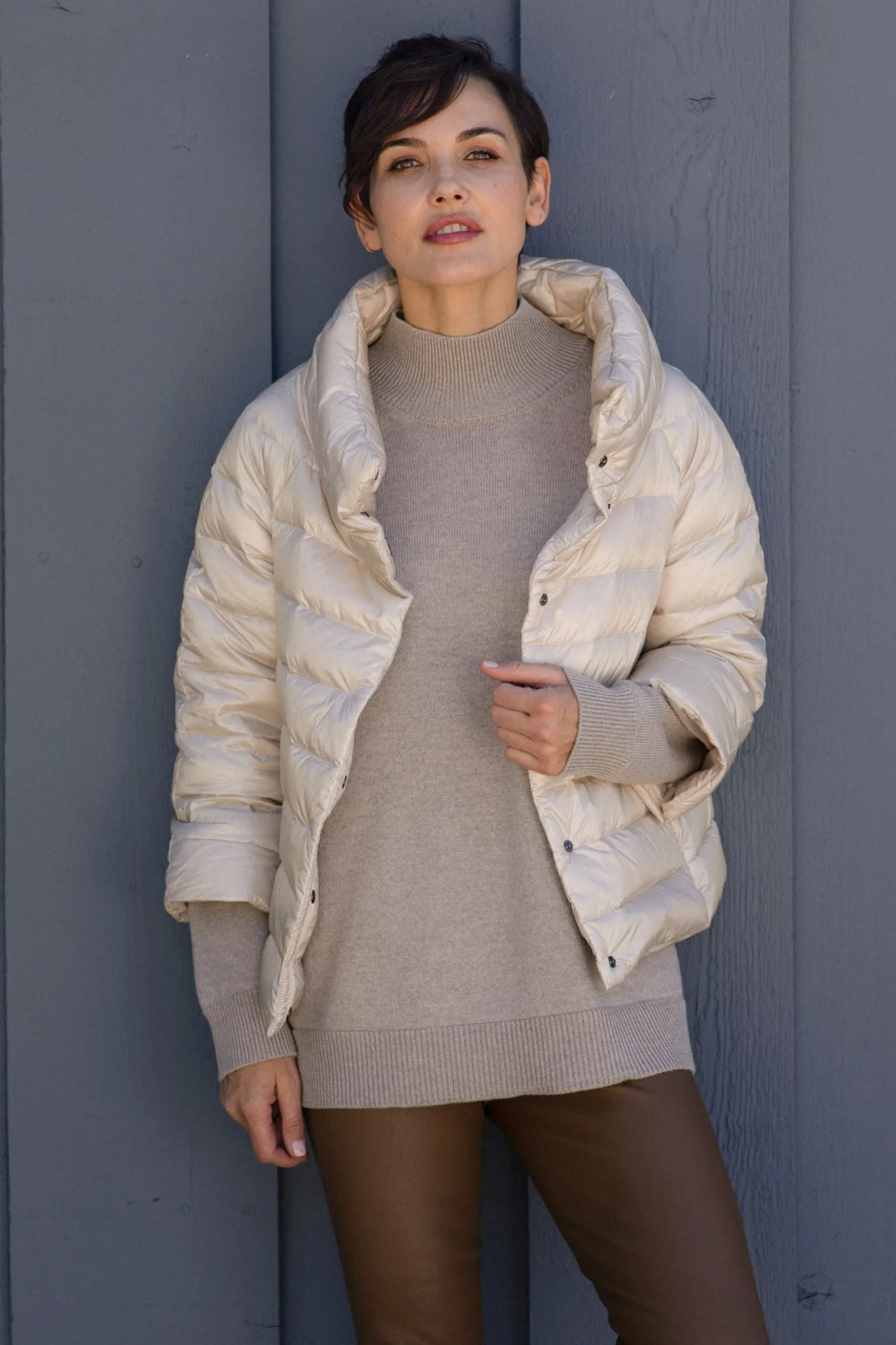ALTA JACKET IN GOOSE DOWN ski ready