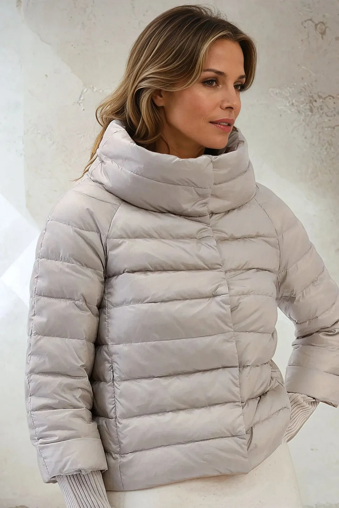 ALTA JACKET IN GOOSE DOWN rest time