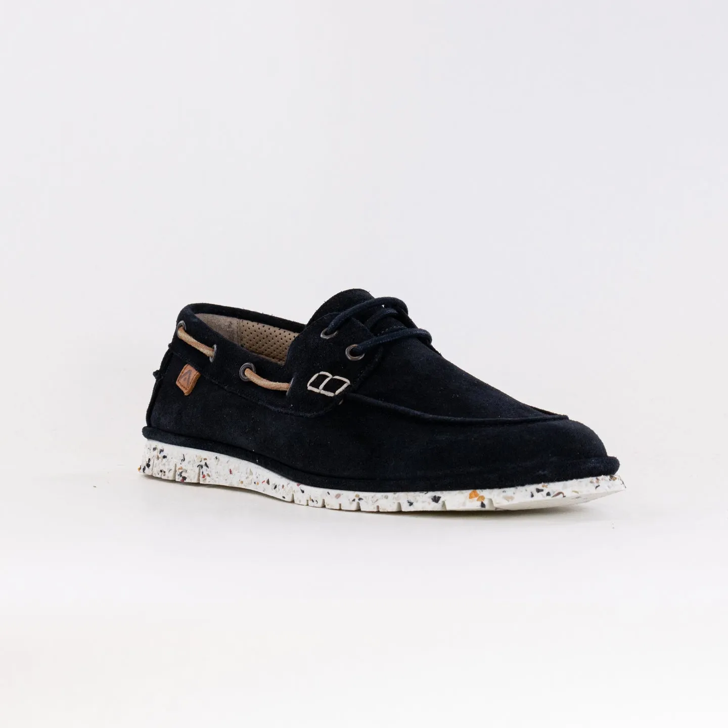 Ambitious Amber Lace Up Shoe (Men's) - Navy warm lining