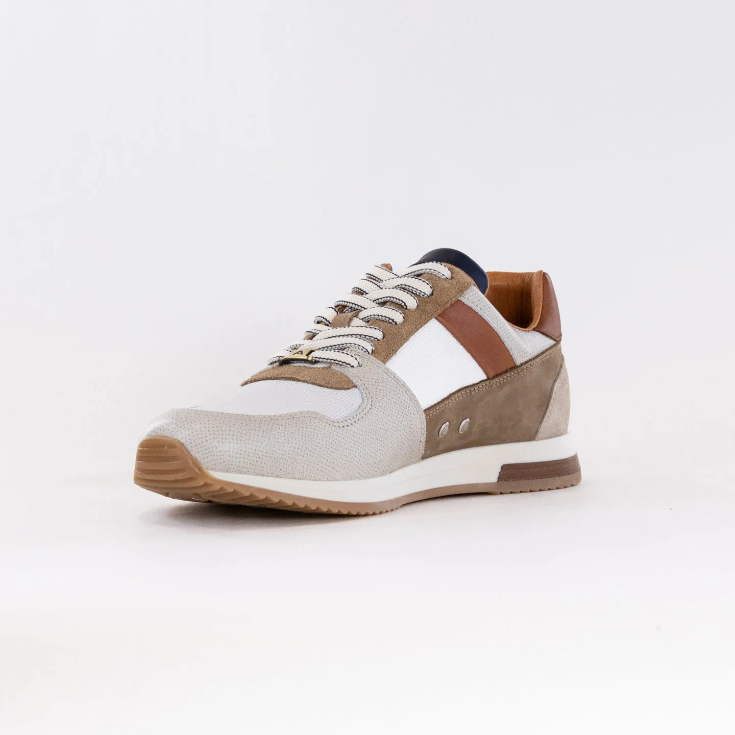 Ambitious Slow Line Sneaker (Men's) - Leather/Textile Grey/Camel wet trail