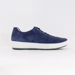 Ara Alexandria Lace Up Sneaker (Women's) - Indigo Suede offroad use Ara Alexandria Lace Up Sneaker (Women's) - Indigo Suede padded ankle