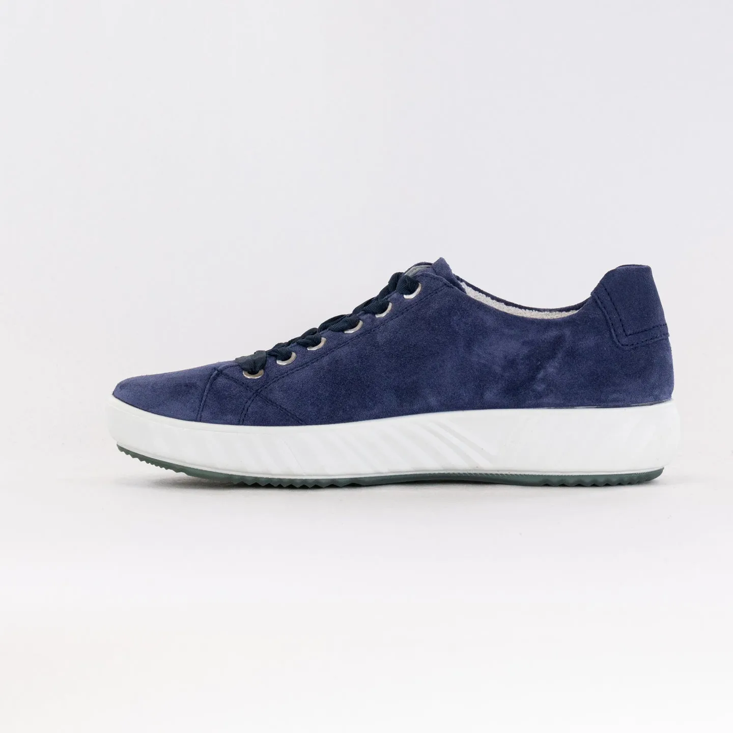 Ara Alexandria Lace Up Sneaker (Women's) - Indigo Suede fast pace