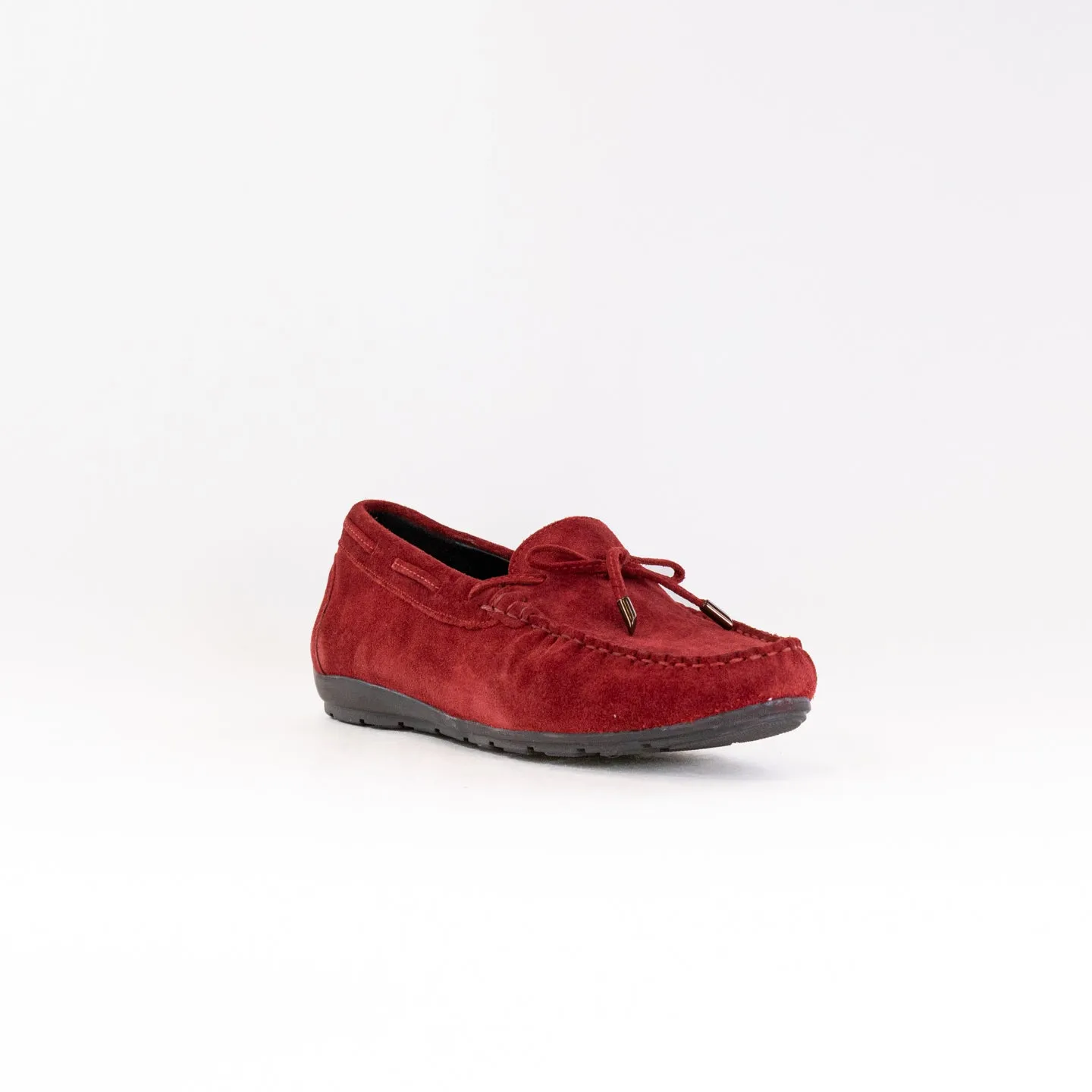 Ara Amarillo Driving Moc (Women's) - Chili soft footbed