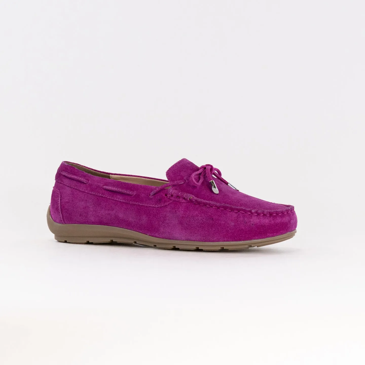 Ara Amarillo Driving Moc (Women's) - Pink Suede smooth landings