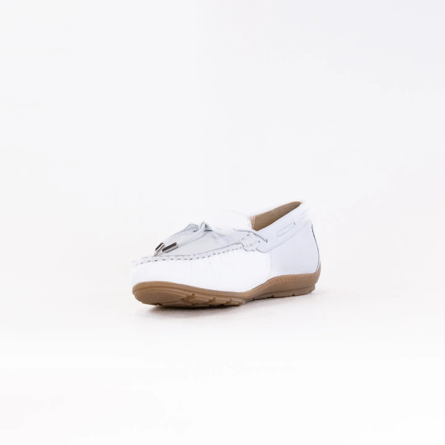 Ara Amarillo Driving Moc (Women's) - Weiss stretch fabric