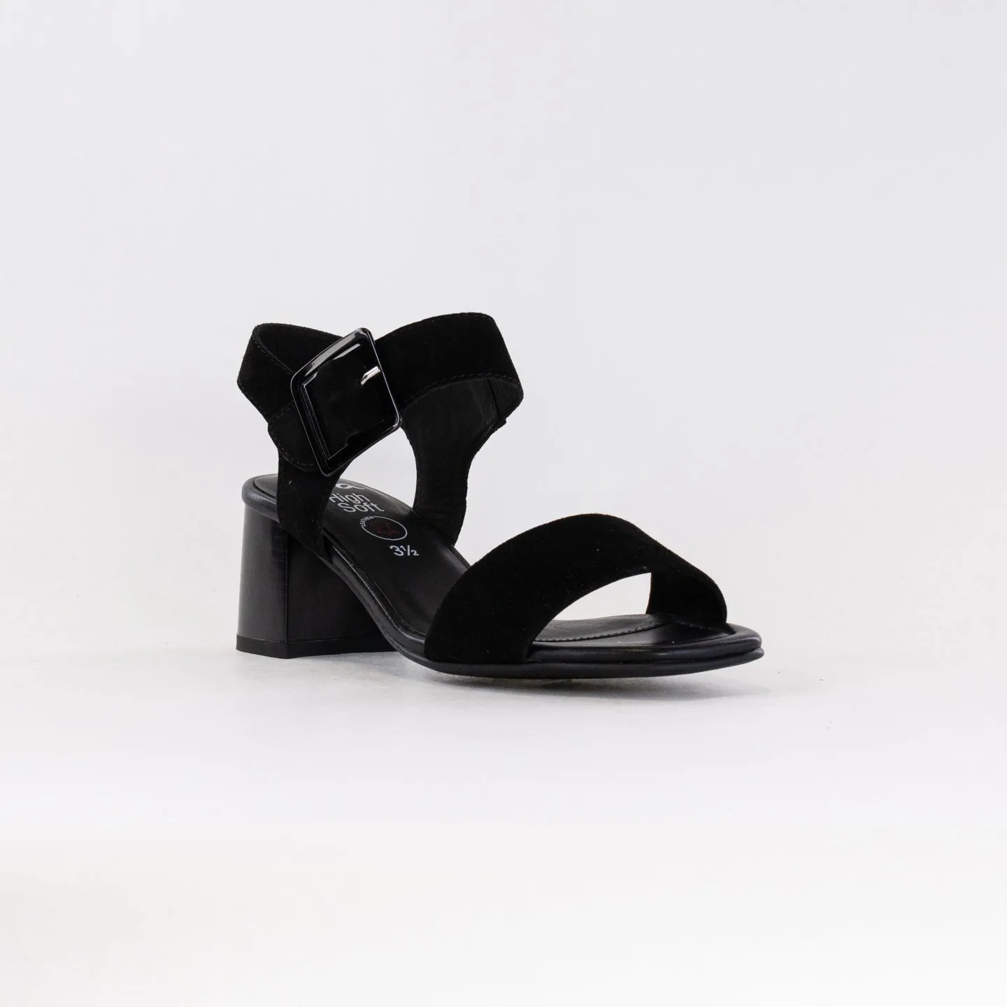 Ara Bethel Dress Sandal 12-20507-01 (Women's) - Black Street Ease
