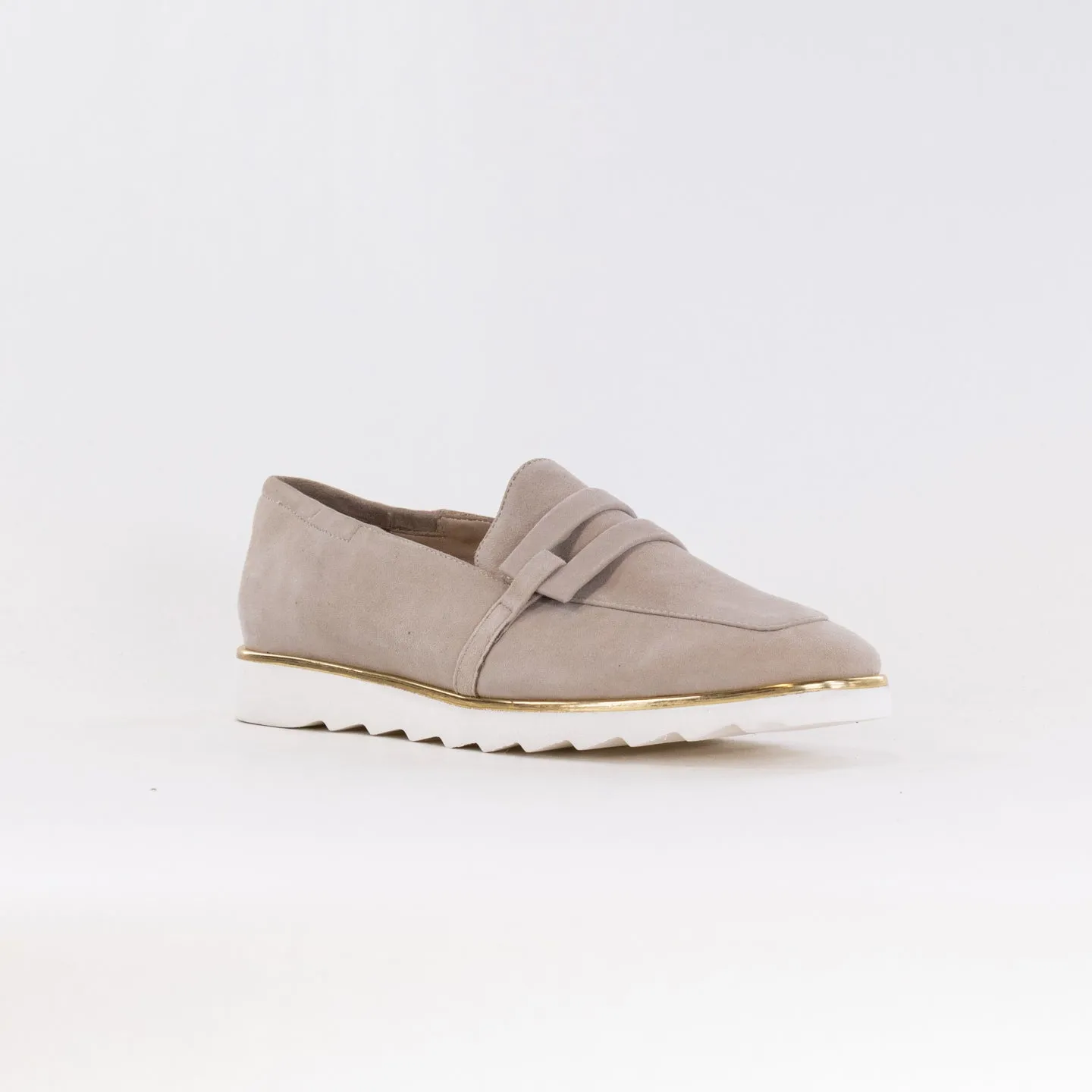 Ara Laura Loafer (Women's) - Sand Suede athleisure look