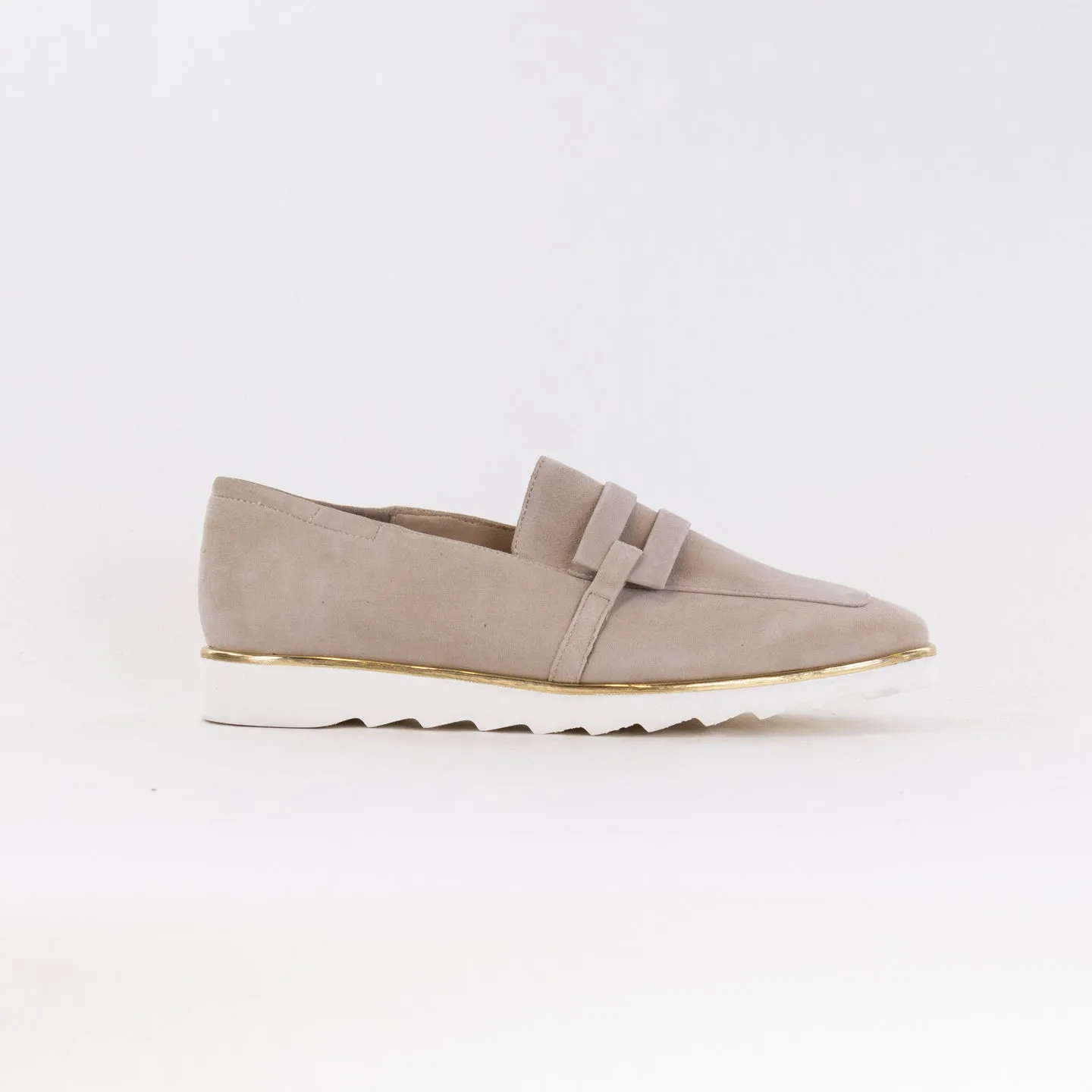 Ara Laura Loafer (Women's) - Sand Suede neutral tones