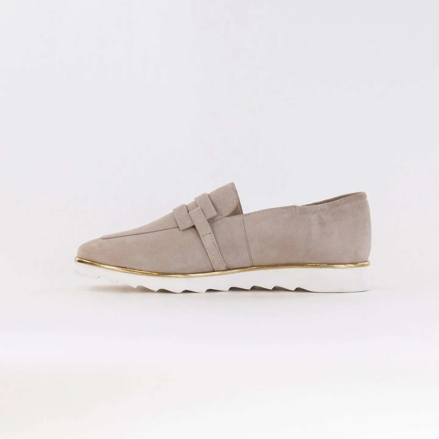 Ara Laura Loafer (Women's) - Sand Suede pain-free