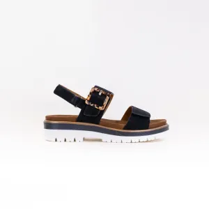 Ara Marbella Women's Triple Adjustable Sandal (Women's) - Navy Kid Suede Fresh Move Ara Marbella Women's Triple Adjustable Sandal (Women's) - Navy Kid Suede Style Calm