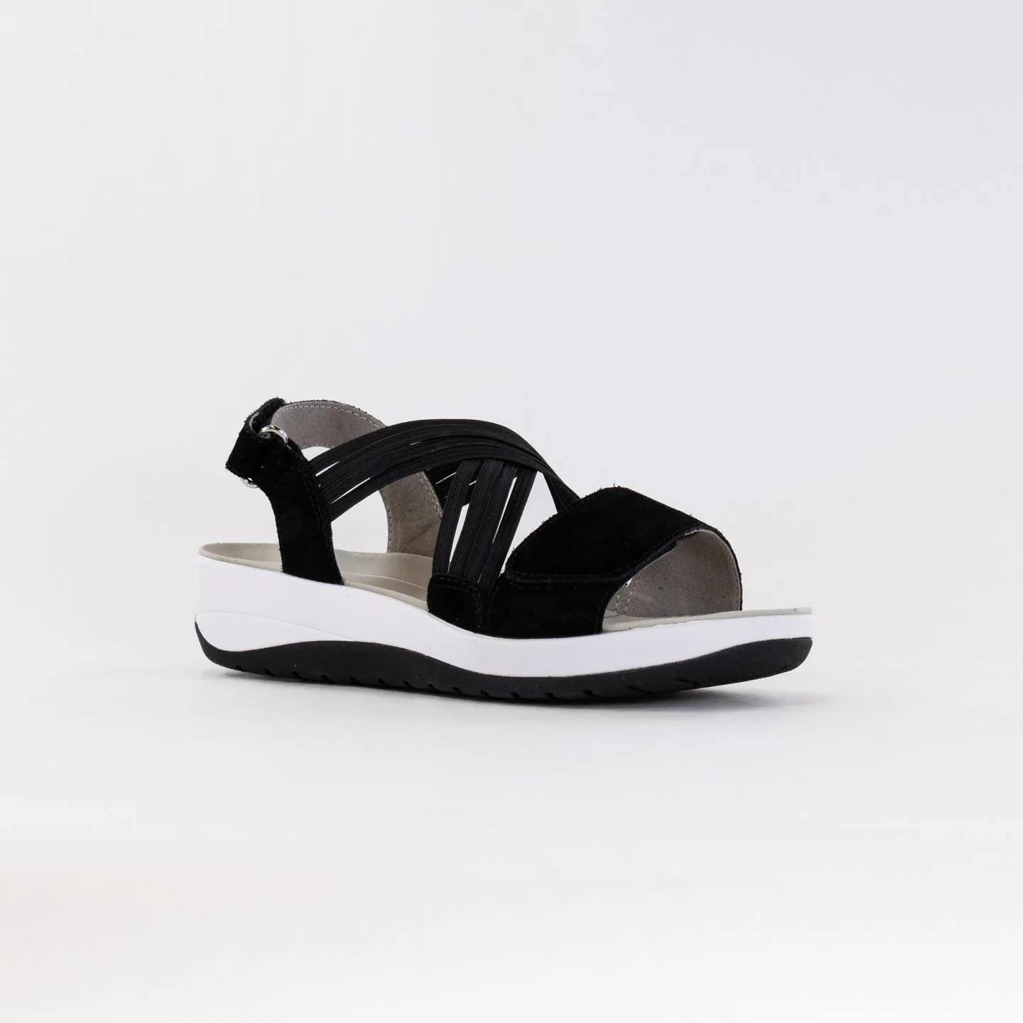 Ara Niles Adjustable Platform (Women's) -Schwarz Slow Style