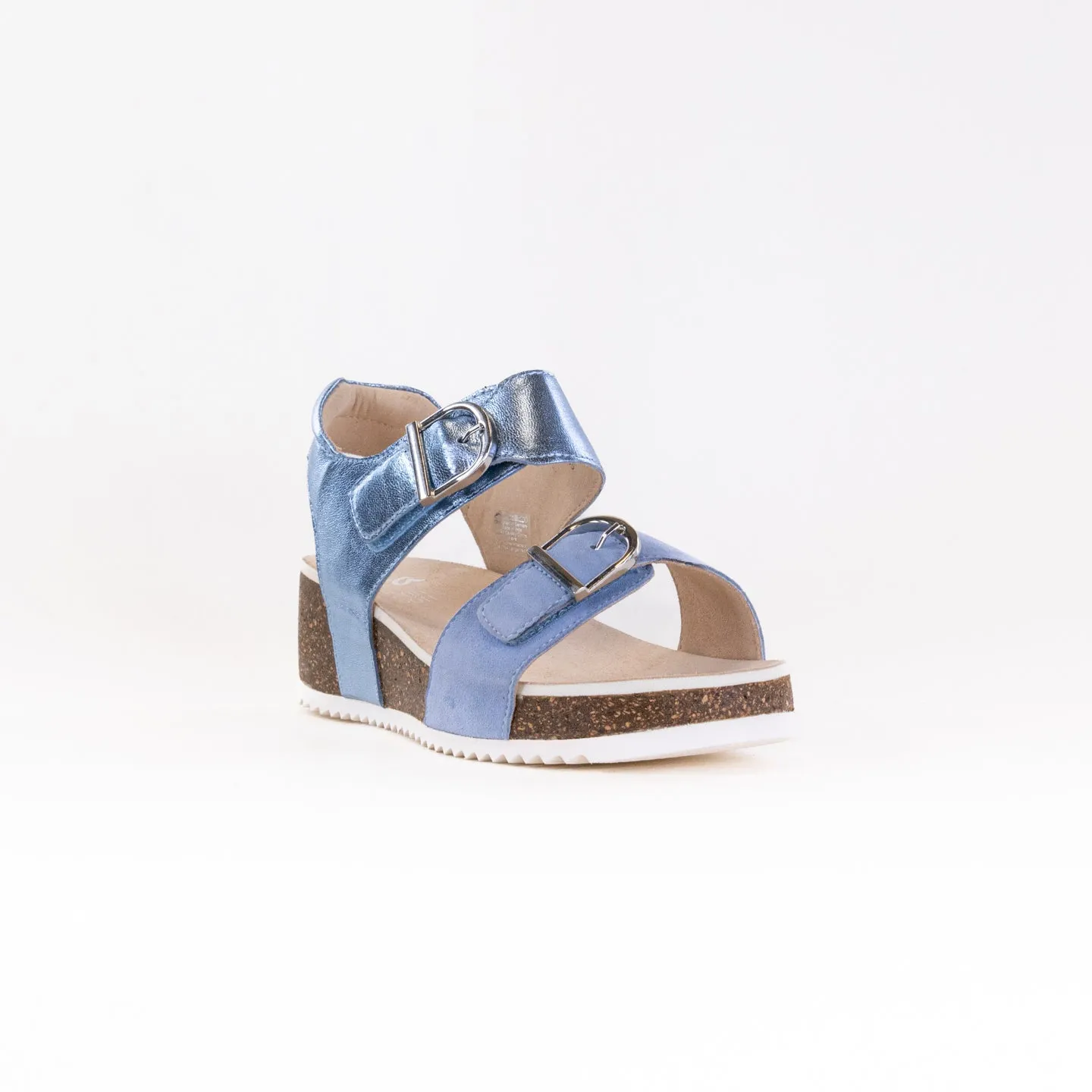 ARA Norderney (Women's) - Azure Blue Suede Travel Ease