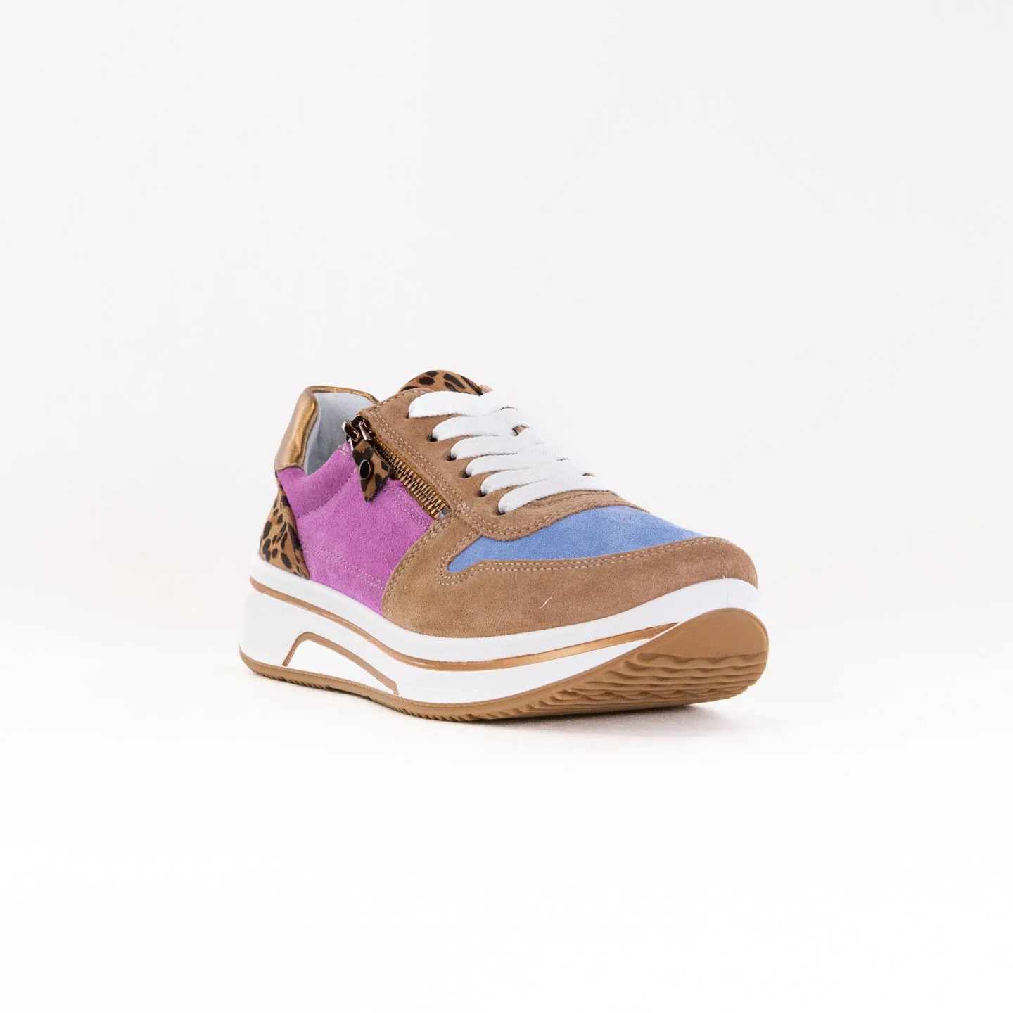Ara Oleanna (Women's) - Brown/Pink/Leopard edge control