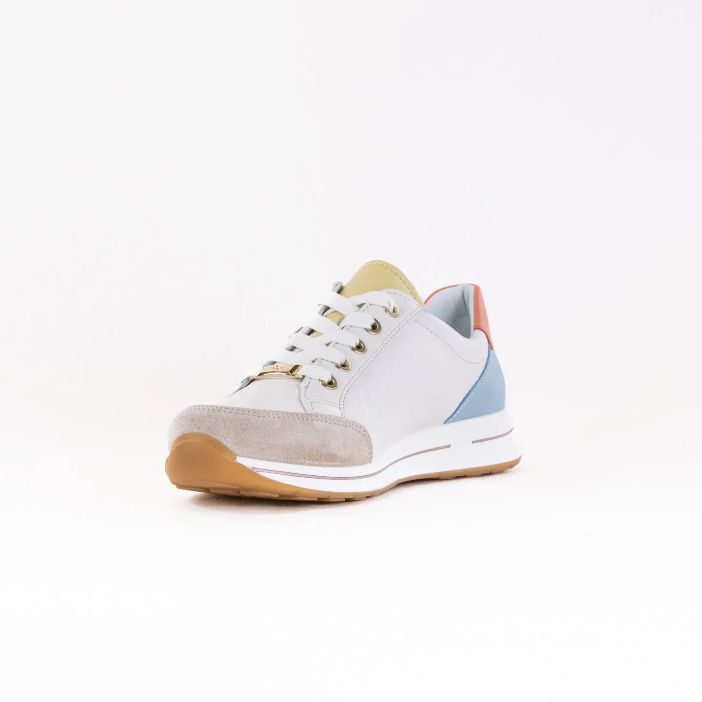 Ara Oleanna (Women's) - Cream/Aqua/Peach night walk