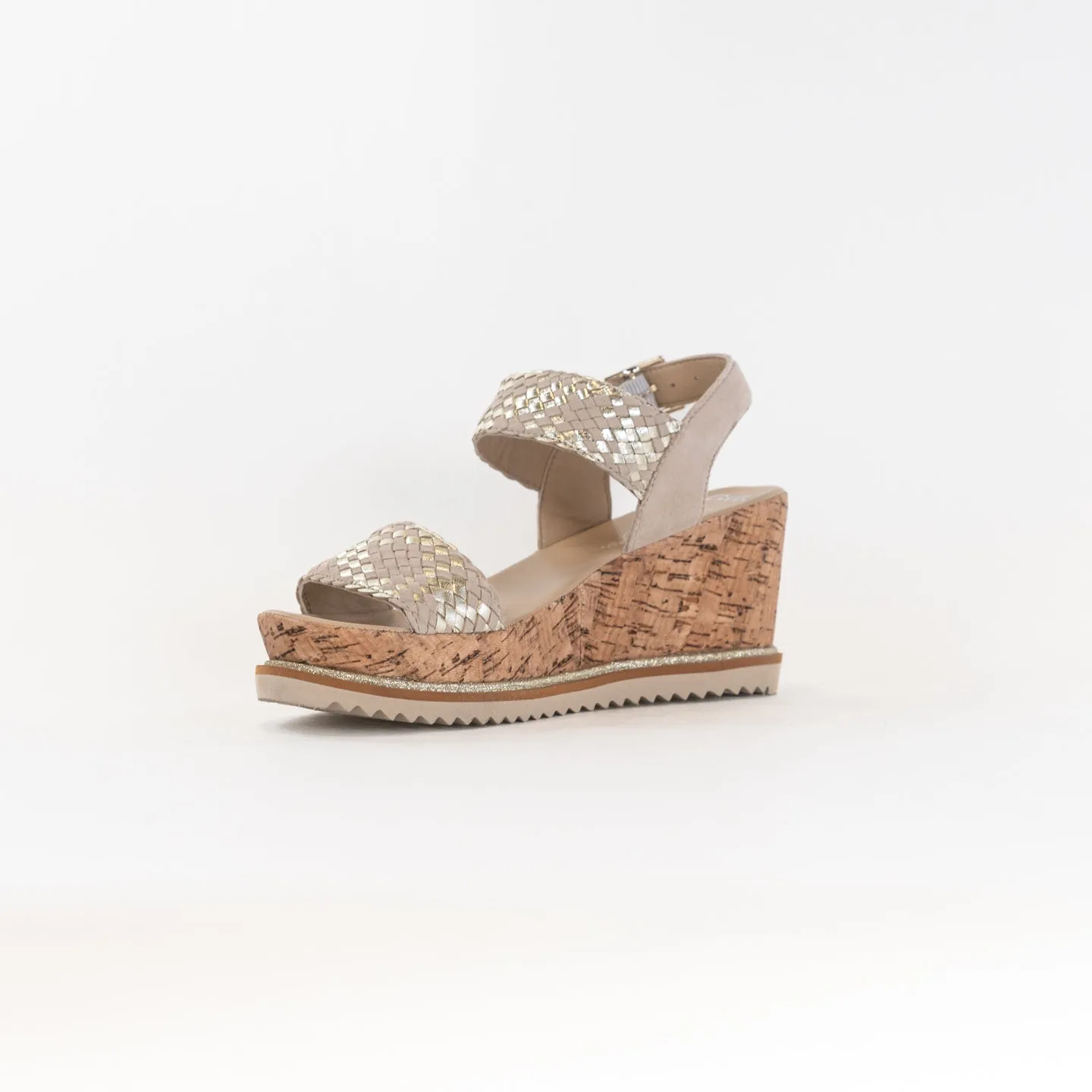 Ara Parma (Women's) - Sand/Platin Multi Skin Comfort
