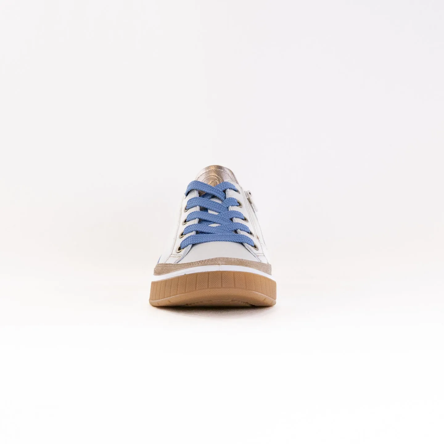 ARA Rio Rom 2.0 (Women's) - Cream/Blue/Leopard dust proof