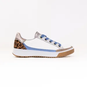 ARA Rio Rom 2.0 (Women's) - Cream/Blue/Leopard tough roads ARA Rio Rom 2.0 (Women's) - Cream/Blue/Leopard support zone