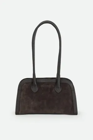ARDEN 12 BAG IN ITALIAN SUEDE GREYHOUND-GREY bold ease ARDEN 12 BAG IN ITALIAN SUEDE GREYHOUND-GREY standout piece