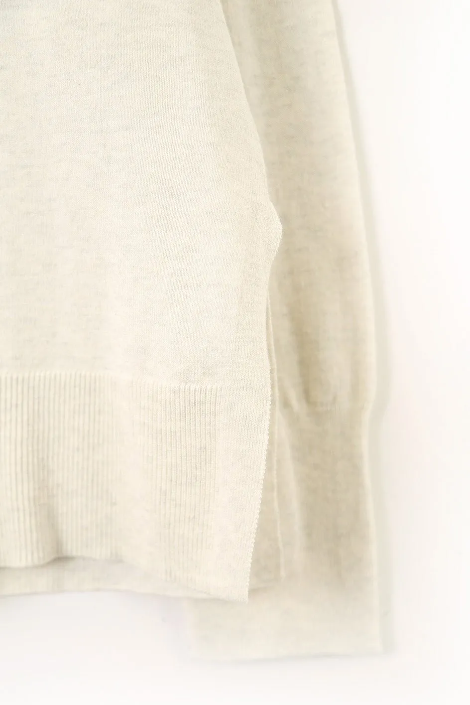 AVERY V NECK TUNIC IN DOUBLE KNIT PIMA COTTON urban shift