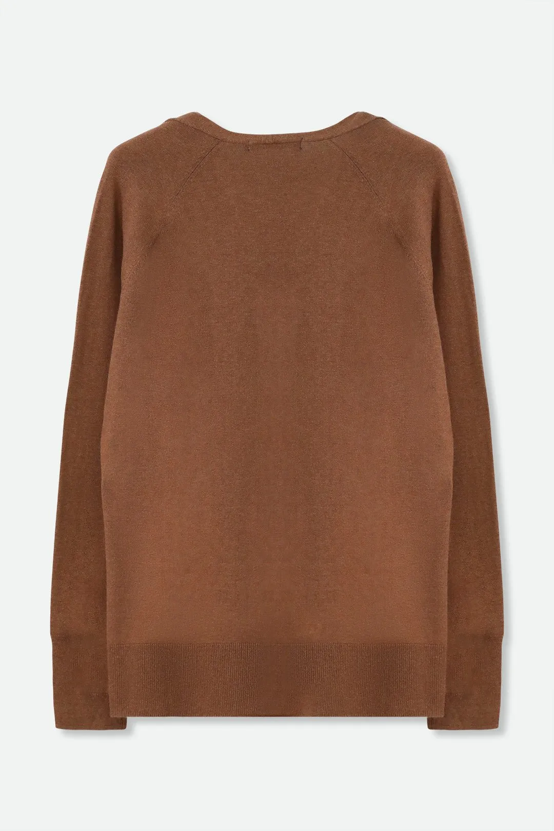 AVERY V NECK TUNIC IN DOUBLE KNIT PIMA COTTON style shift
