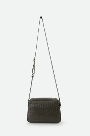 BARI WOVEN BAG IN ITALIAN LEATHER OLIVE luxury touch BARI WOVEN BAG IN ITALIAN LEATHER OLIVE neat build