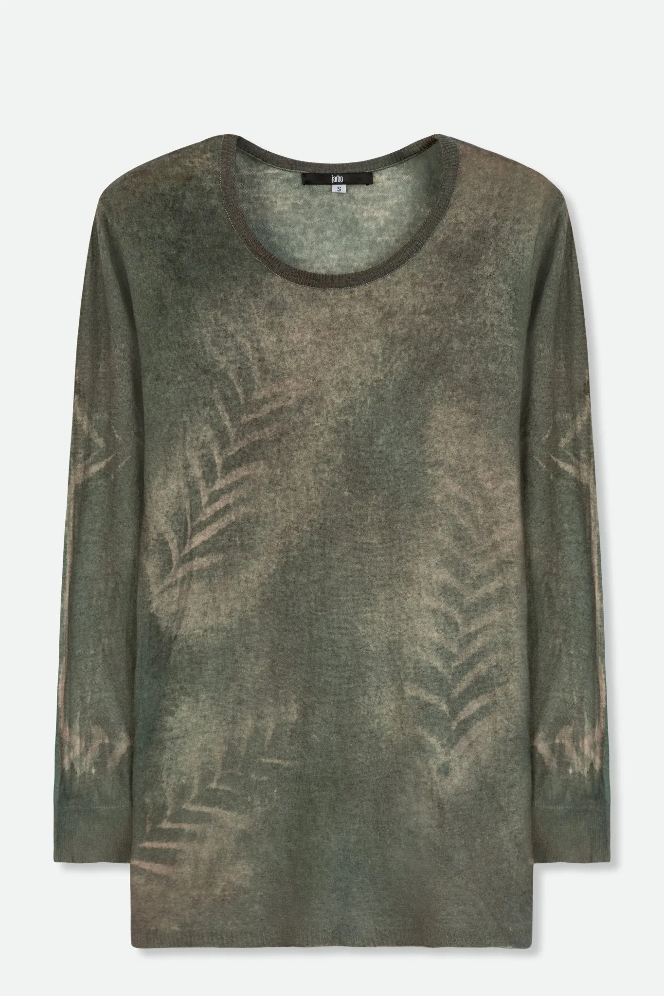 BASILE CREW IN HAND-DYED LIGHTWEIGHT CASHMERE layer ritual