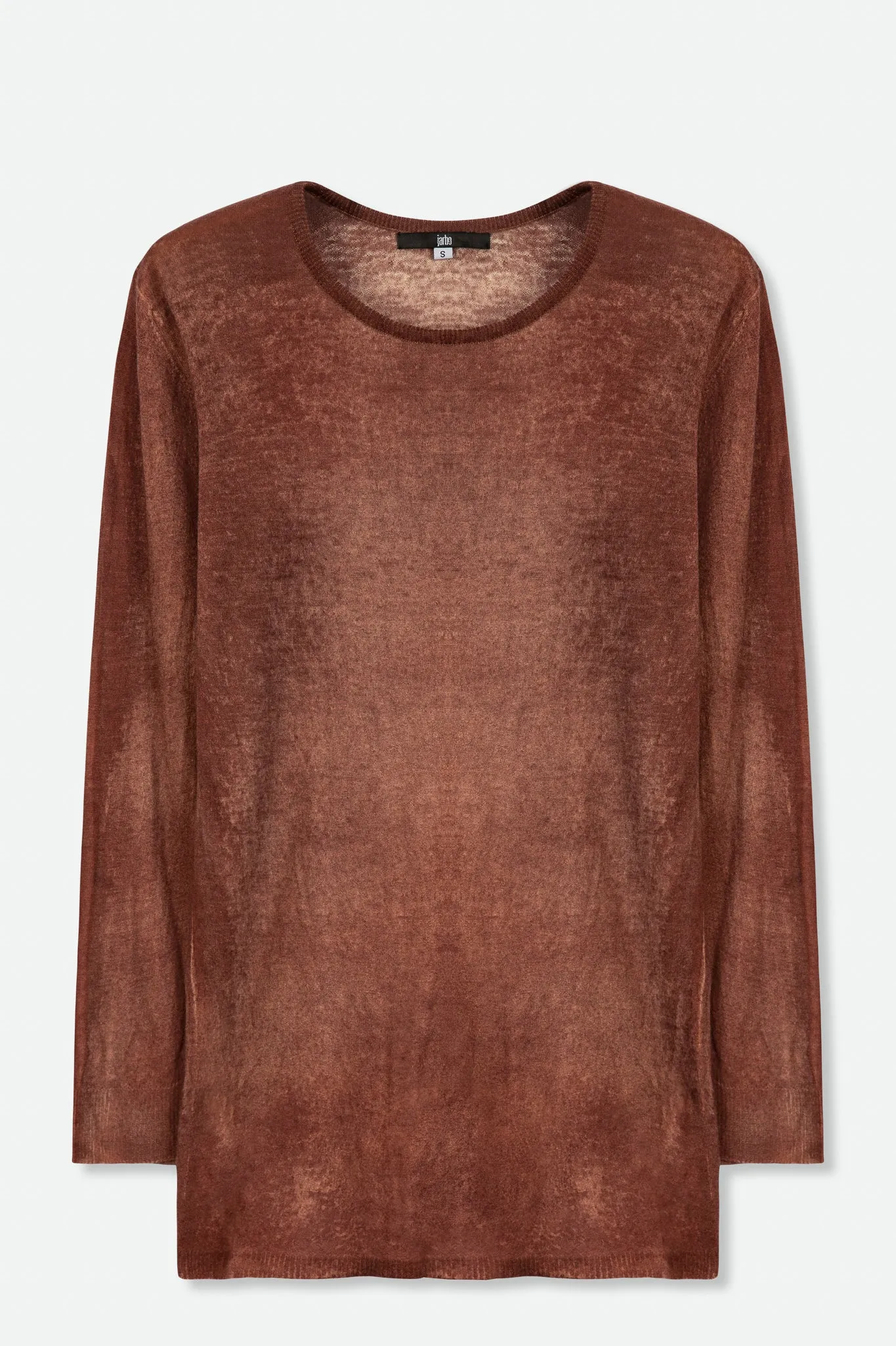 BASILE CREW IN HAND-DYED LIGHTWEIGHT CASHMERE comfort choice