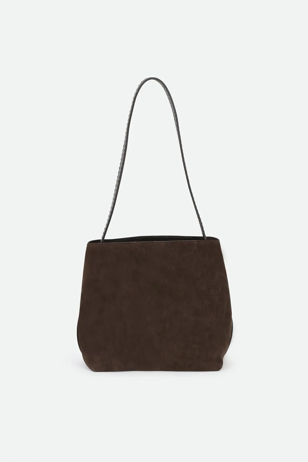 BEAU BAG IN ITALIAN MOCHA SUEDE sporty touch