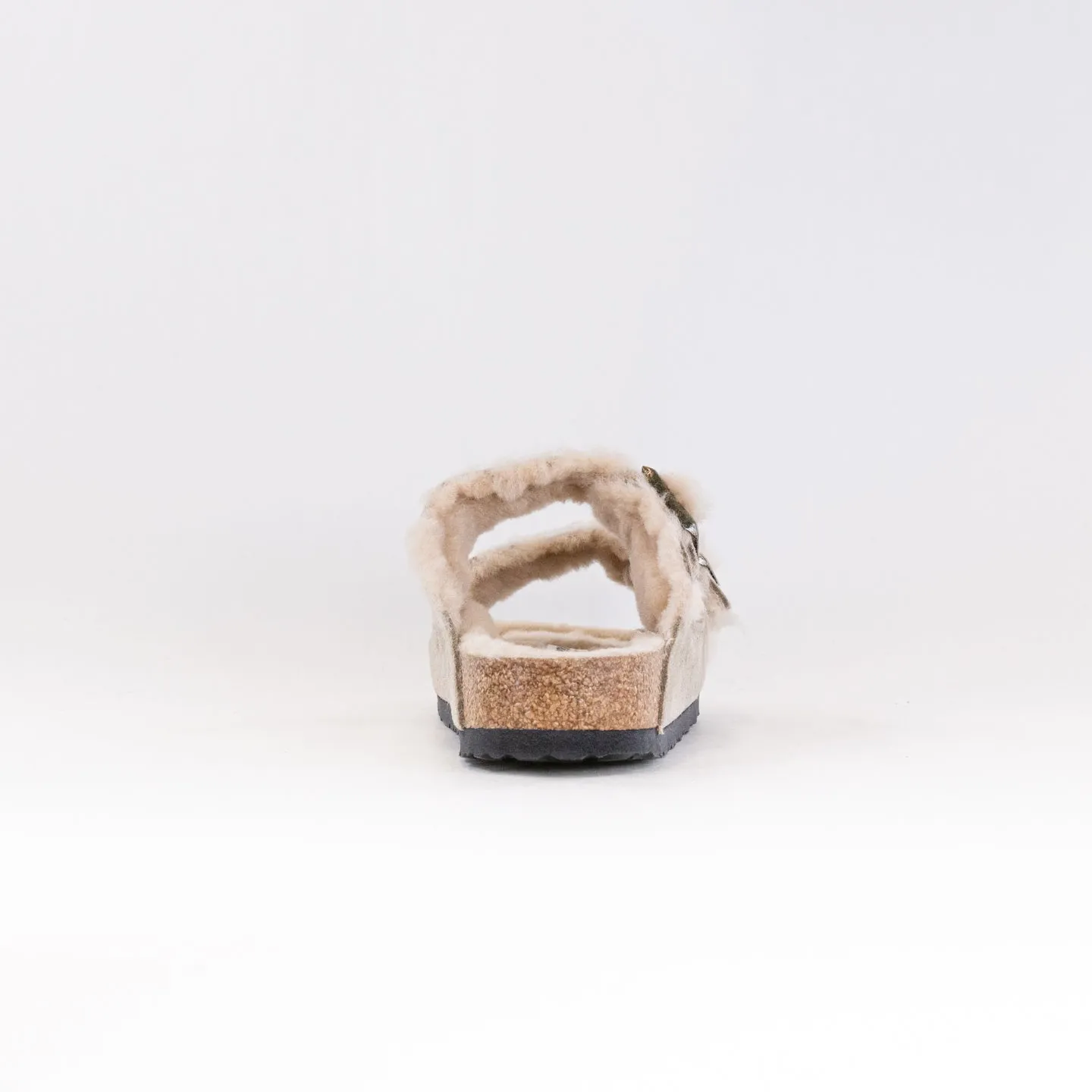 Birkenstock Arizona Shearling (Unisex) - Taupe/Sandcastle Freedom Step