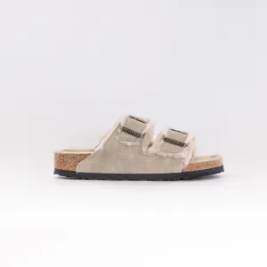 Birkenstock Arizona Shearling (Unisex) - Taupe/Sandcastle Foot Freedom