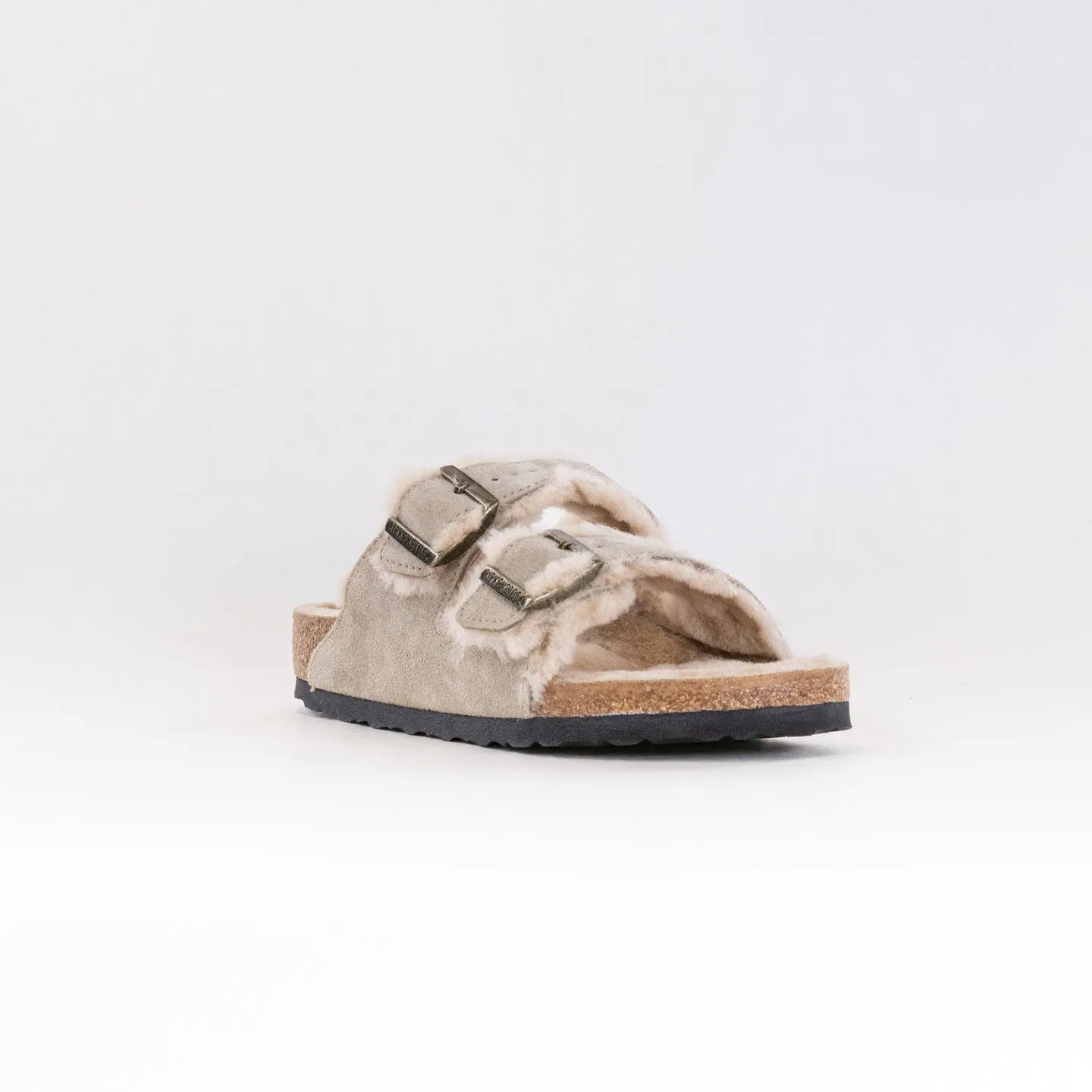 Birkenstock Arizona Shearling (Unisex) - Taupe/Sandcastle All Terrain