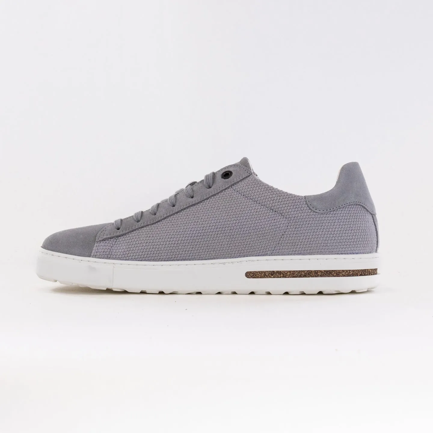 Birkenstock Bend Low Canvas-Suede (Men's) - Whale Grey soft landing