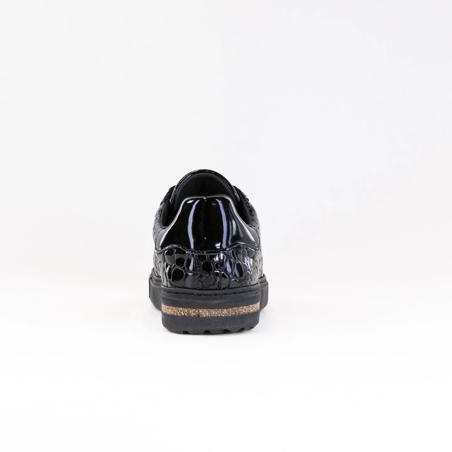 Birkenstock Bend Low (Women's) - Embossed Black Croc road comfort