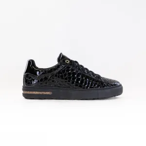 Birkenstock Bend Low (Women's) - Embossed Black Croc outdoor day