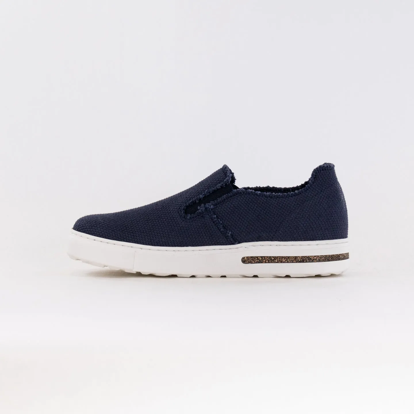 Birkenstock Bend Slip On Deconstructed (Women's) - Midnight Canvas coffee dates