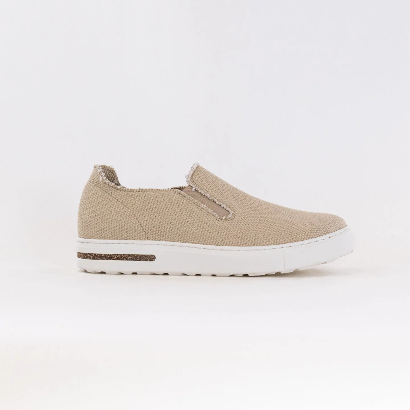 Birkenstock Bend Slip On Deconstructed (Women's) - Sandcastle Canvas breathable knit