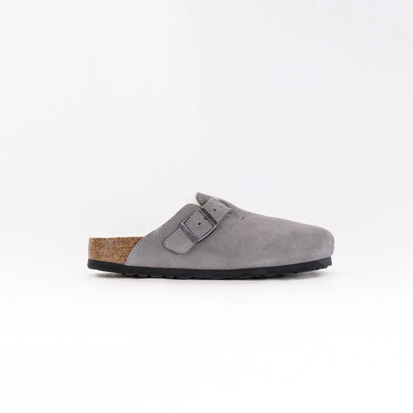 Birkenstock Boston Shearling (Women's) - Stone Coin vent system