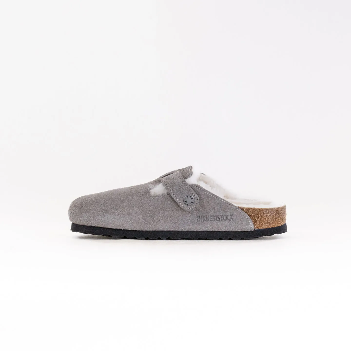 Birkenstock Boston Shearling (Women's) - Stone Coin trail power