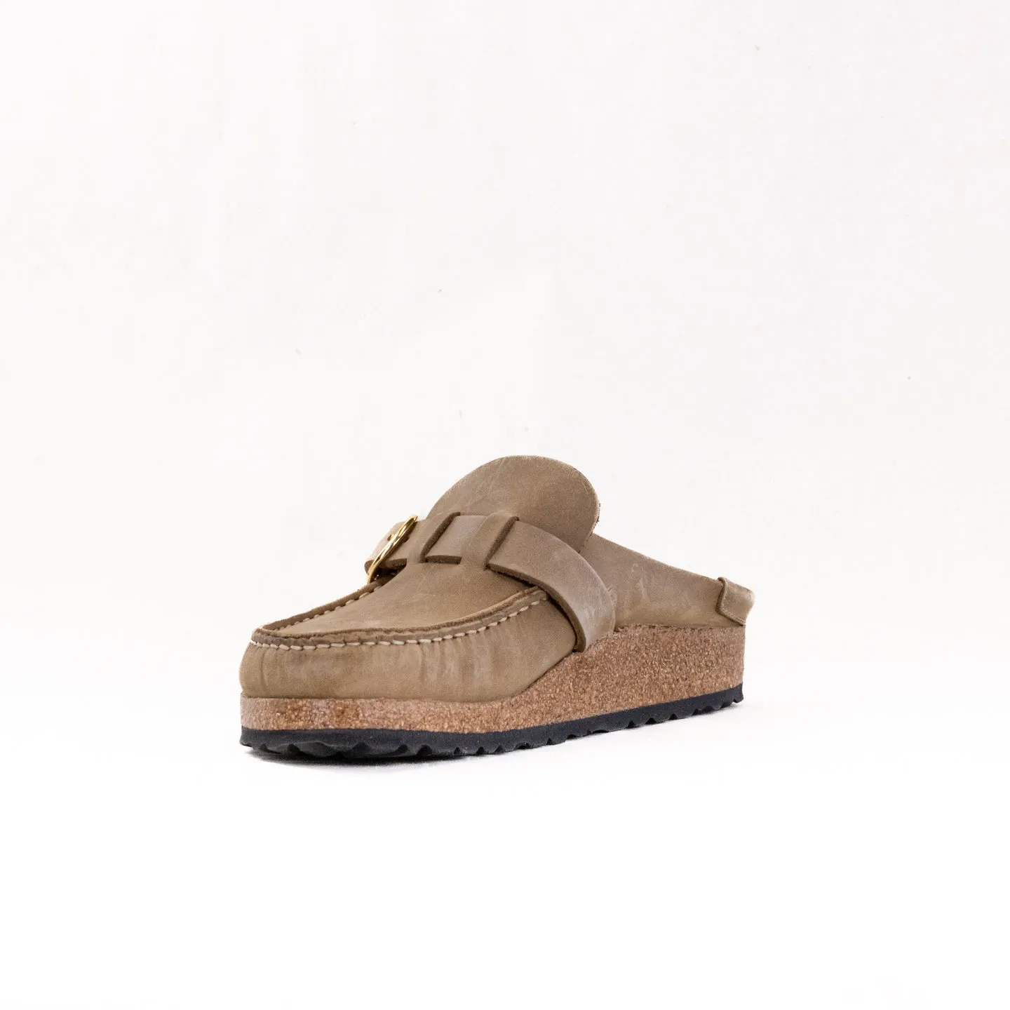 Birkenstock Buckley Oiled Leather (Women's) - Tobacco Brown arch support