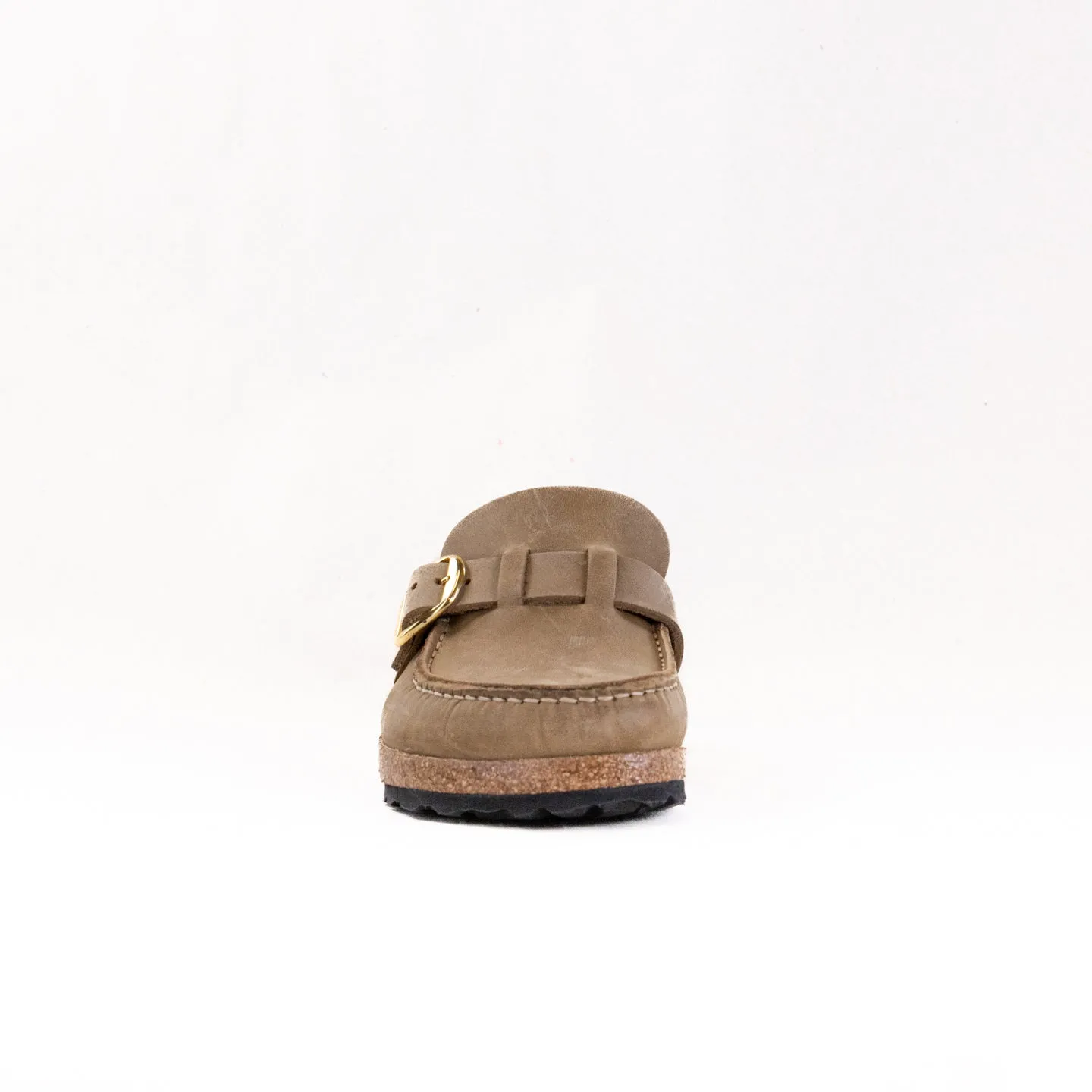 Birkenstock Buckley Oiled Leather (Women's) - Tobacco Brown vent sole